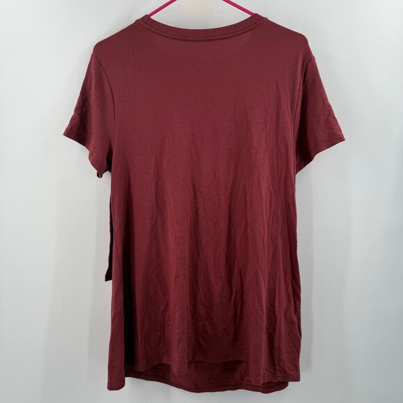 A Pea in the Pod Nursing Top Women’s Large NWT maternity short sleeve Stretch - Picture 2 of 10